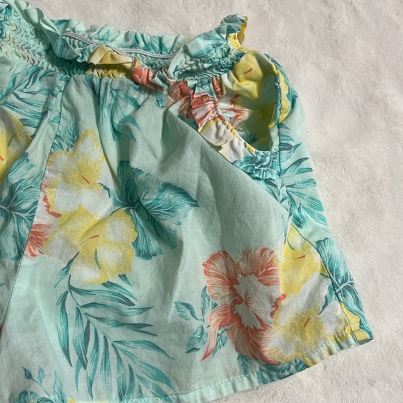 Janie and Jack Pastel Floral Smocked Set - Picture 7 of 8